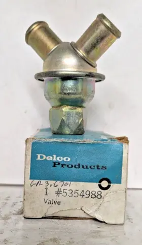 5354988 AC DELCO Nos Check Valve Dual Port Gm