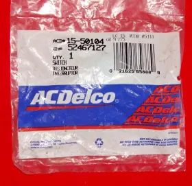 15-50104 ACDELCO Ac Delco Clutch Cycling Switch