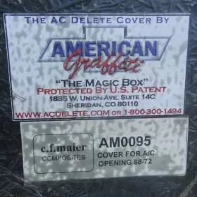 AM0095 AGM Similar Body Air Conditioning Delete Gm Chevelle #2
