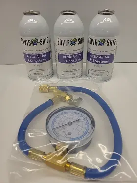 KPP8733 ARTIC AIR Booster Gauges R12 Arctic