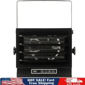 18.7D ATAUCJIN Electric Garage Heater Heat Settings Fan Mount