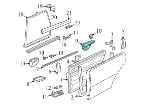 4A0820539 AUDI Air Temperature Sensor Vw Passat #3