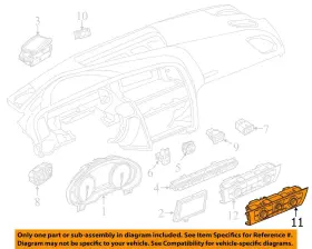 4G0820043N5PR AUDI Ac Temperature Control #3