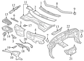 4H0907658 AUDI Air Sensor #3