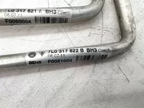 7L0-317-027-A AUDI Oil Cooler Thermostat Inlet Outlet Pipe Q7 #3
