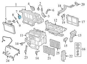 8W0820679 AUDI Ac Expansion Valve Tron Sportback #3