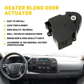 15-72971 AUXITO Hvac Heater Air Blend Door Actuator Chevrolet