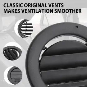 8A83-19893-CA35B8 AUXITO Headliner Ac Heat Air Vent Ford #2