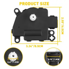 XPD-FMZXQ-49413 AUXITO Heater Blend Door Actuator Caliber #3
