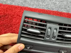 51169206664 BMW Rear Console Air Ac Vent Grille Heated Panel #3