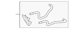 64-11-9-382-866 BMW Pipe
