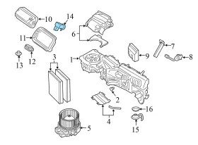 64116833647 BMW Xdrive Air Auc Sensor 530I #3