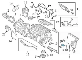 64116994989 BMW Ac Expansion Valve 330I G20 #3