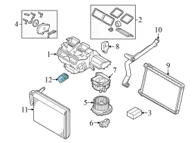 64119182512 BMW Ac Expansion Valve 328XI #3
