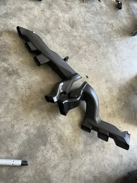 64227059290 BMW Front Floor Heater Duct Pipe Vent Set E90 E91