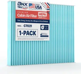 BN-H13-C7021-1PP BNX Trufilter Cabin Hepa Air Filter
