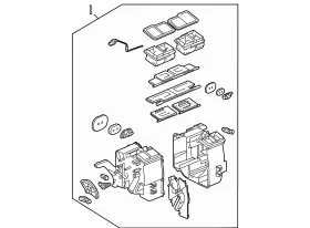 15799646 CADILLAC Hvac Unit Srx #2