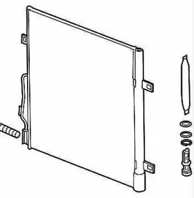 84725047 CHEVROLET Ac Condenser Traverse