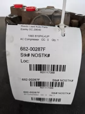 S10PICKUP CHEVROLET TRUCK Ac Compressor Sonoma #2