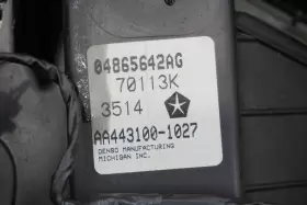 04865642AG CHRYSLER Hvac Ac Heater Core Blower Motor Viper #2