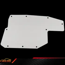 Cnnella-69 Cnnella05018033 Fit For 63-64 Chevy Impala A/c And Heater Delete Panel New Silver Factory Style