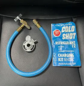 M8-14-K COLD SHOT Refrigerant Freon Charge Hose Instruction