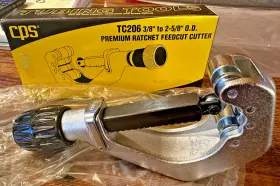 TC206 CPS Ratchet Feedcut Tube Cutter
