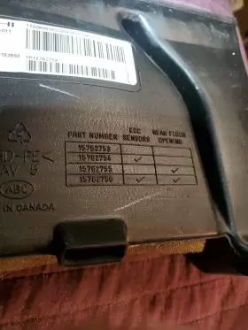 15762756 DELPHI Lower Air Duct Cadillac Gm Tahoe Yukon #3