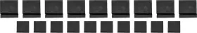 MD600346 DETROIT MUSCLE TECHNOLOGIES Body Heater Box Clip Set