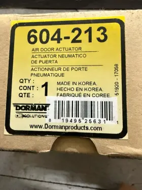 604-213 DORMAN Hvac Air Door Actuator