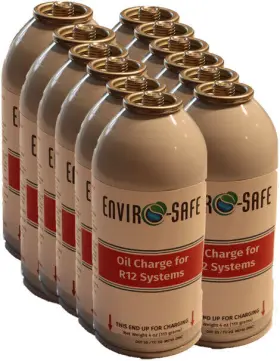 65465 ENVIRO-SAFE REFRIGERANTS Oil Charge Auto Refrigerant
