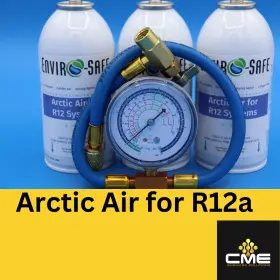 5698 ENVIROSAFE Air Auto Ac Charging Gauge R12 Arctic