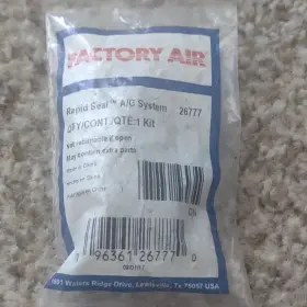26777 FACTORY AIR Ac Cap Valve Core Repair Kit Corolla