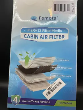 HCF10548S FEMOTA Cabin Carbon Air Filter