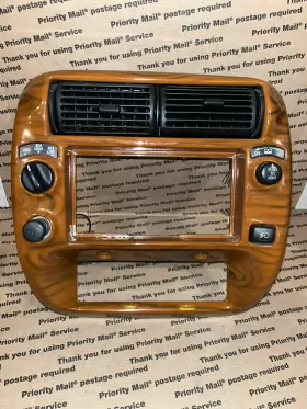 1L5X-3504302-BE FORD Sport Track Center Dash Bezel Wood Grain #2