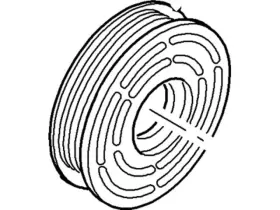 2L1Z-19D784-AA FORD Pulley