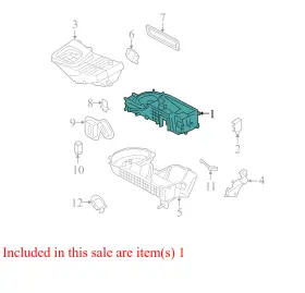 5F9Z19C974AB FORD Hundred Hvac Unit Auto Ac