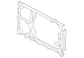 AL1Z-19702-A FORD Condenser Mount Bracket