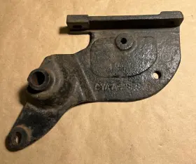 C7AA-2888 FORD Compressor Bracket Dog Leg Mustang