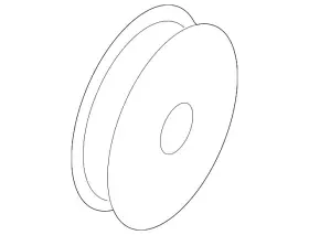 F2OZ-19D784-A FORD Compressor Clutch Pulley