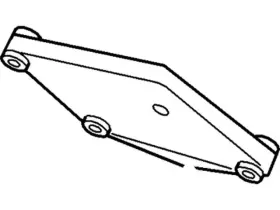 F7RZ-19D624-BA FORD Compressor Bracket Focus F7RZ-19D624-BA FORD Compressor Bracket Focus