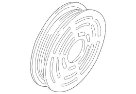 F7UZ-19D784-A FORD Compressor Clutch Pulley