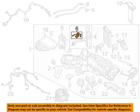 BC3Z19849B FORD OEM Air Conditioner Heater F-250