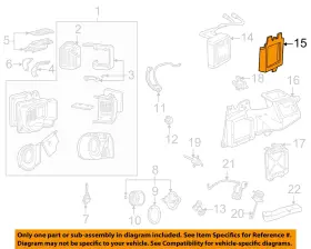 F81Z18658AA FORD OEM Air Conditioner Heater Excursion