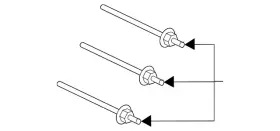 W714403-S442 FORD Compressor Mount Stud