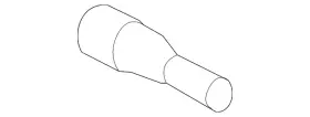 XC2Z18B402AA FORD Hvac Heater Hose Connector