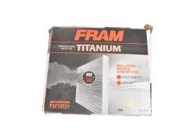 FSC10729 FRAM Titanium Cabin Air Filter Chrysler Jeep