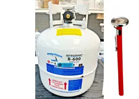 R600-15 FROSTY-FREEZE Isobutane Cylinder Valve Thermometer