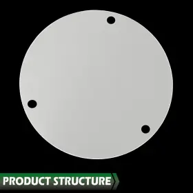 ALO952420 G-PLUS Heater Delete Panel Blower Cover Gmc Chevy #2