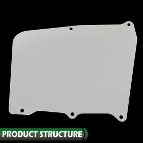 ALO952420 G-PLUS Heater Delete Panel Blower Cover Gmc Chevy #3